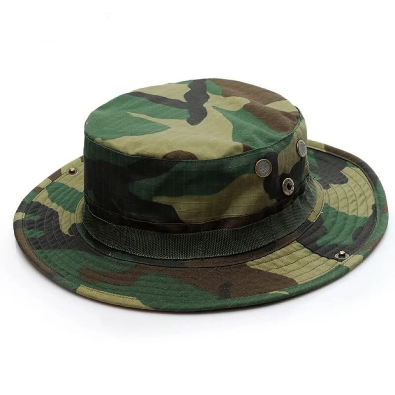 Chapeau Randonnée Durable à Motifs Camouflage