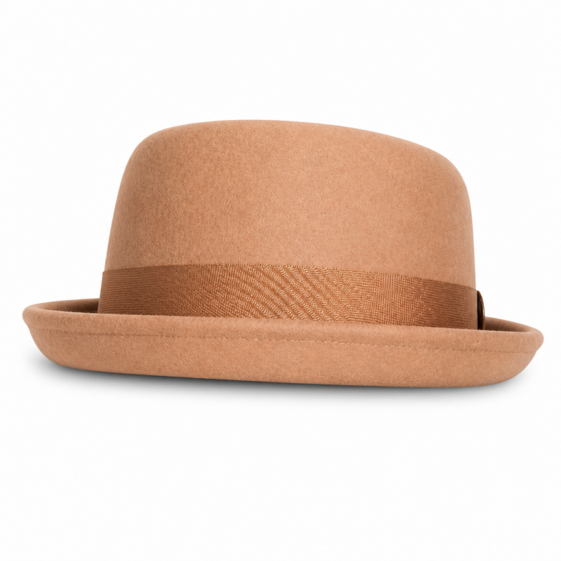Chapeau Juif Beige Vintage pour Homme