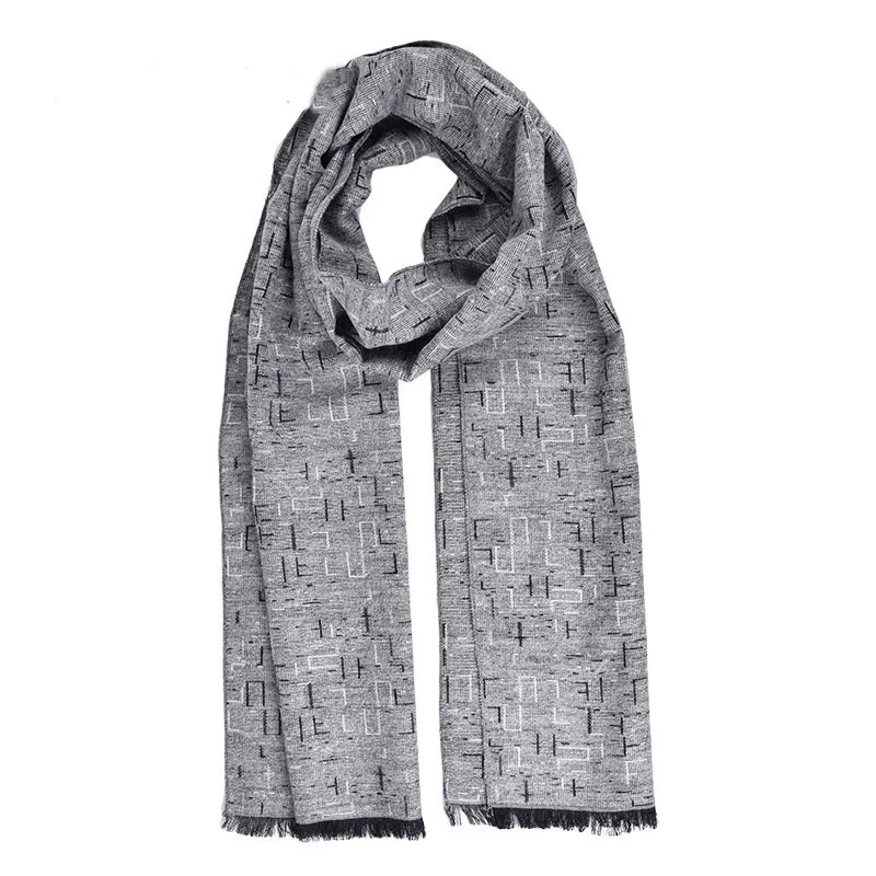 Chèche Homme Luxueux Style Décontracté sur fond blanc