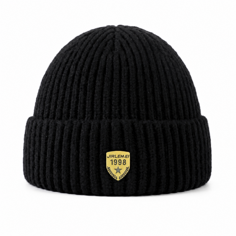 Bonnet Homme Maille Côtelée Court Docker 1