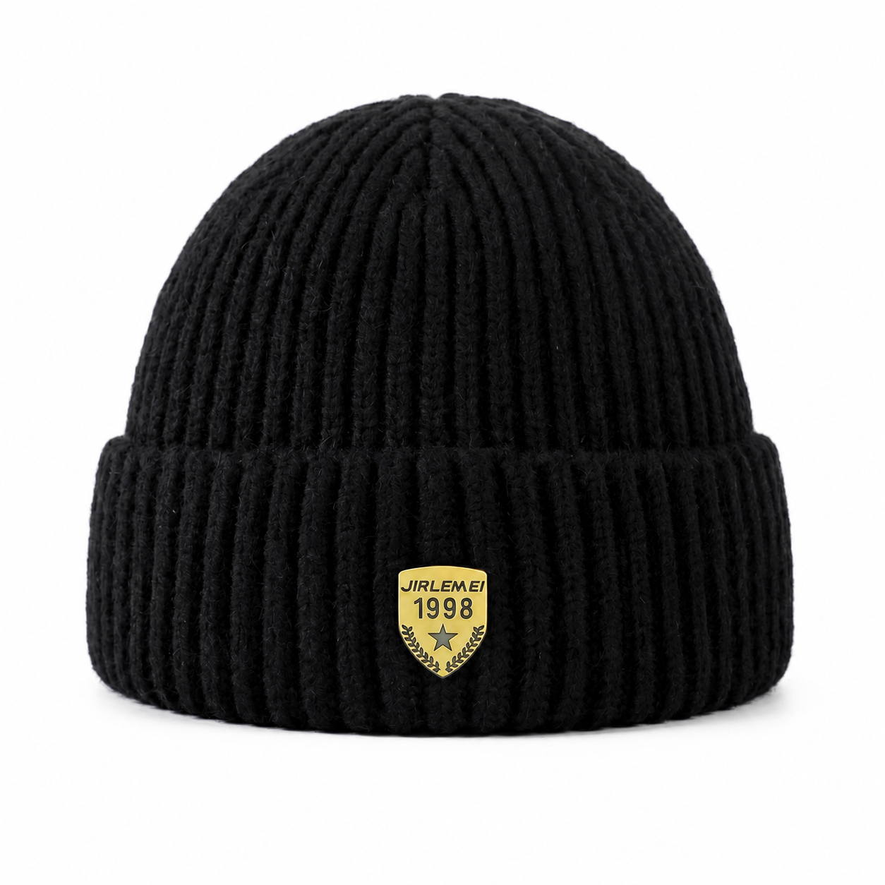 Bonnet Homme Maille Côtelée Court Docker 1