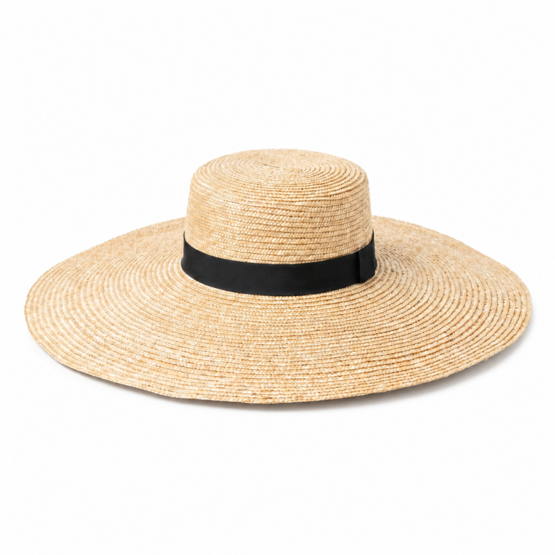 Chapeaux de Plage en Paille à Grand Bord pour Femmes 1