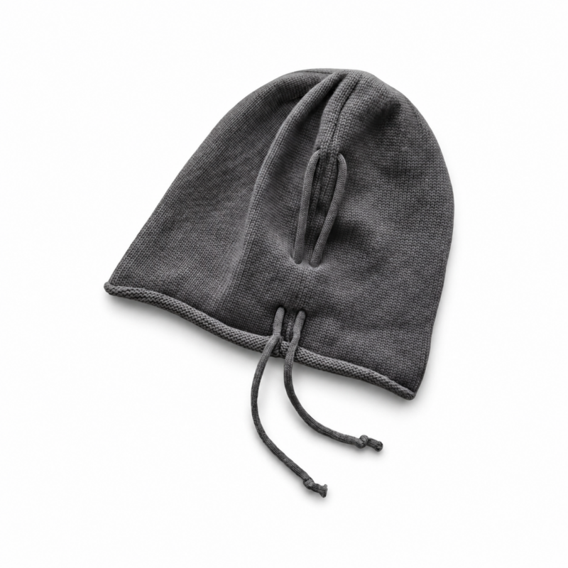 Bonnet Maille Fine Chaud Réglable 1