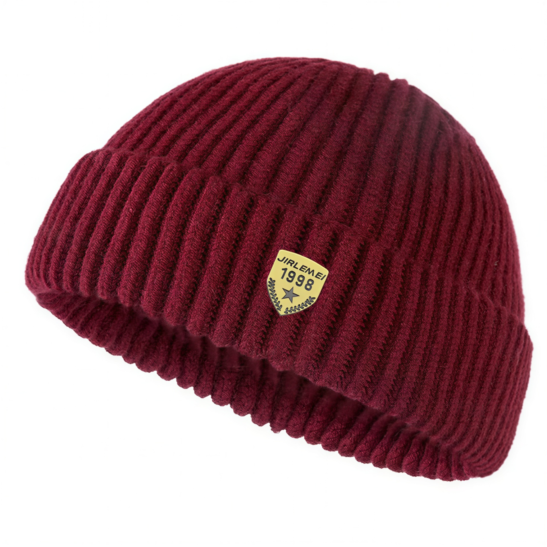 Bonnet Homme Maille Côtelée Court Docker 3