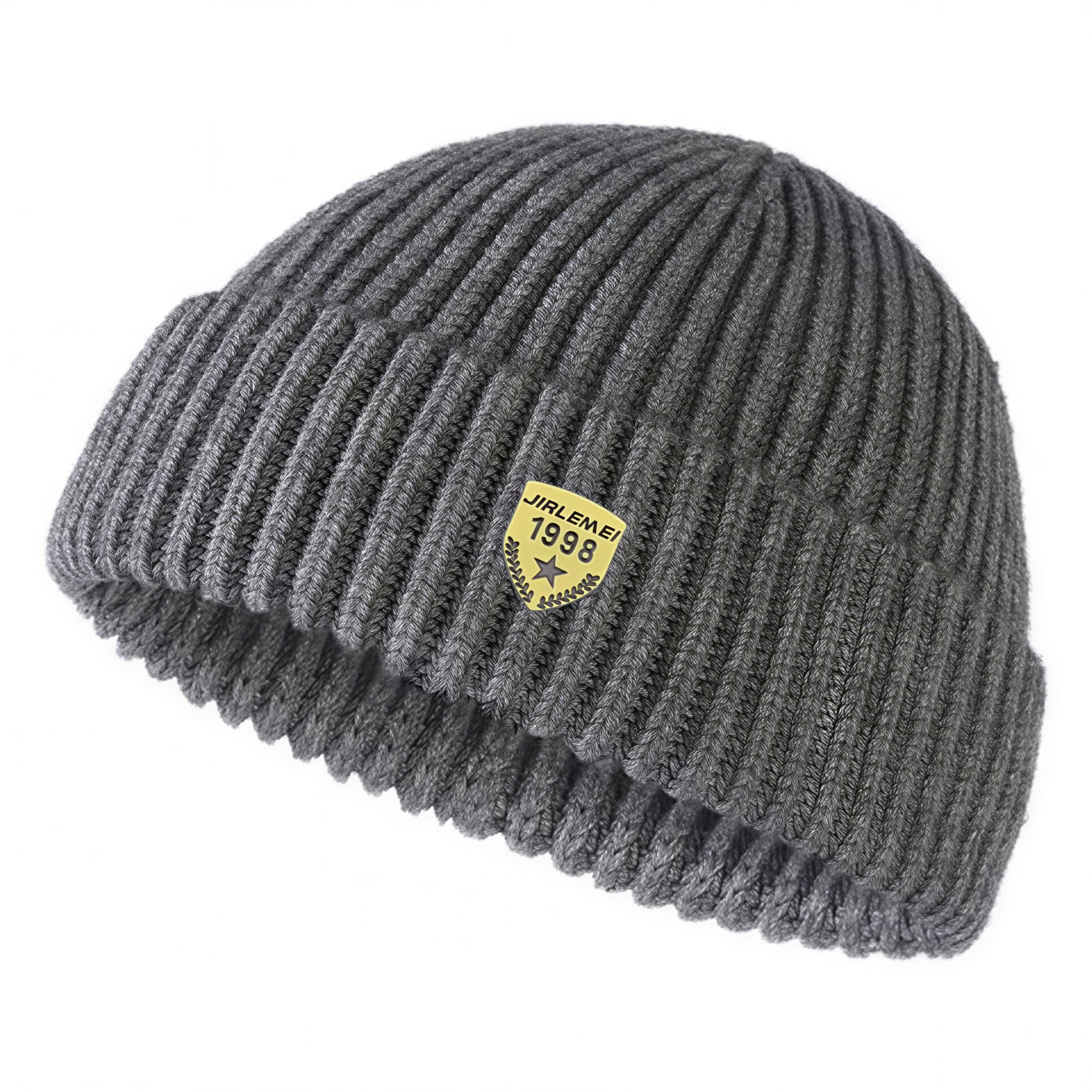 Bonnet Homme Maille Côtelée Court Docker 2