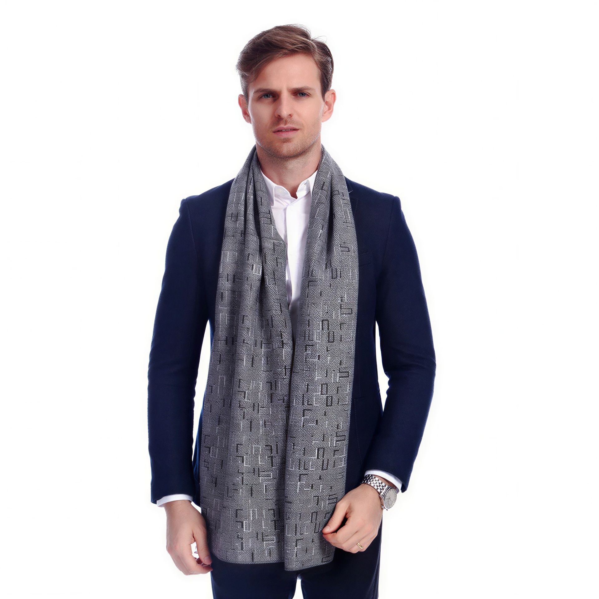 Chèche Homme Luxueux Style Décontracté 3